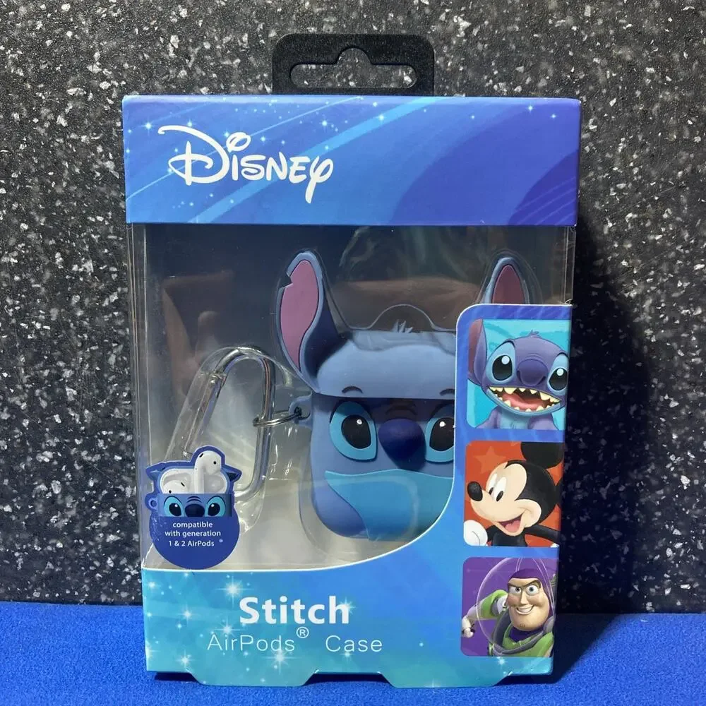Disney Stitch AirPods Case- Compatible with Generation 1 & 2 AirPods NIB